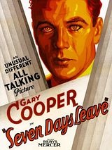 Affiche de Seven Days Leave, film à voir en streaming sur Pygargue