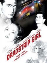 Affiche de Dragstrip Girl, film à voir en streaming sur Pygargue