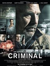 Affiche de Criminal - Un espion dans la tête, film à voir en streaming sur Pygargue