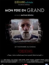 Affiche de Mon père en grand, film à voir en streaming sur Pygargue