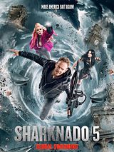 Affiche de Sharknado 5: Global Swarming, film à voir en streaming sur Pygargue