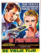 Affiche de La Récréation, film à voir en streaming sur Pygargue