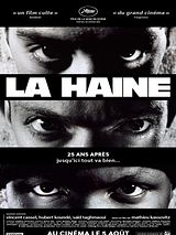 Affiche de La Haine, film à voir en streaming sur Pygargue