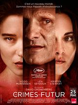 Affiche de Les Crimes du Futur, film à voir en streaming sur Pygargue