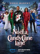 Affiche de Noël à Candy Cane Lane, film à voir en streaming sur Pygargue