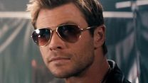 image de Chris Hemsworth dans une fausse pub pour American Express