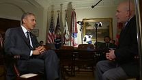image de Obama interviewe le créateur de "Sur Ecoute"