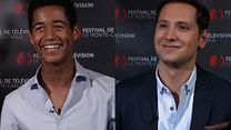 image de Matt McGorry et Alfred Enoch au cœur de "Murder"