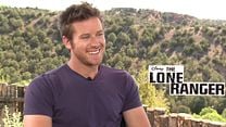 image de "Lone Ranger" : Armie Hammer et l'équipe en plein western !