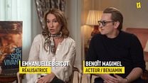 image de De son vivant : Emmanuelle Bercot et Benoît Magimel racontent le tournage intense