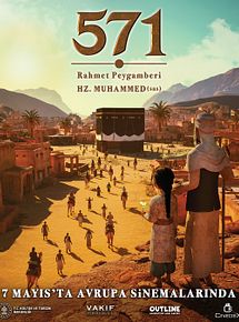 Affiche de 571 le prophète de la miséricorde Muhammed SAS, film à voir en streaming sur Pygargue