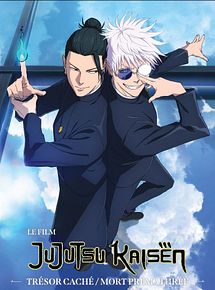 Affiche de JUJUTSU KAISEN : Trésor caché / Mort prématurée – Le Film, film à voir en streaming sur Pygargue