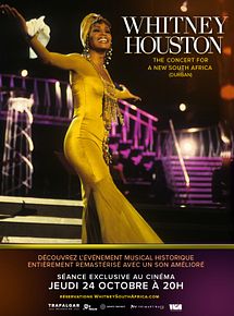 Affiche de Whitney Houston – The Concert for a New South Africa (Durban), film à voir en streaming sur Pygargue