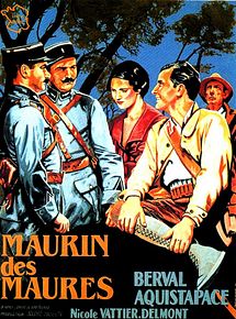 Affiche de Maurin des Maures, film à voir en streaming sur Pygargue
