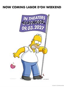 Affiche de The New Simpsons Movie, film à voir en streaming sur Pygargue