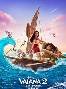 Affiche de Vaiana 2, film à voir en streaming sur Pygargue