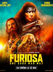 Affiche de Furiosa: une saga Mad Max, film à voir en streaming sur Pygargue