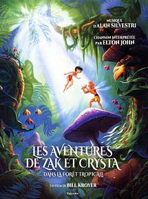 Affiche de Les Aventures de Zak et Crysta dans la forêt tropicale, film à voir en streaming sur Pygargue