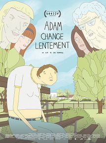 Affiche de Adam change lentement, film à voir en streaming sur Pygargue