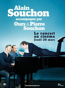Affiche de Alain Souchon - Le concert au cinéma, film à voir en streaming sur Pygargue
