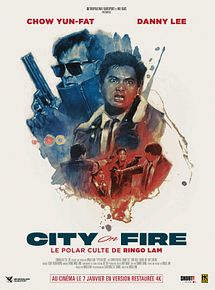 Affiche de City on fire, film à voir en streaming sur Pygargue