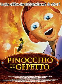 Affiche de Pinocchio et Gepetto, film à voir en streaming sur Pygargue