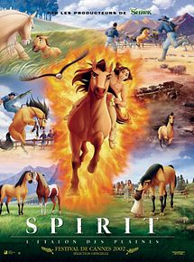 Affiche de Spirit, l'étalon des plaines, film à voir en streaming sur Pygargue