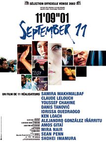 Affiche de 11'09''01 - September 11, film à voir en streaming sur Pygargue