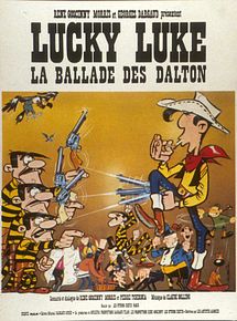 Affiche de Lucky Luke: La Ballade des Daltons, film à voir en streaming sur Pygargue
