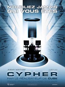 Affiche de Cypher, film à voir en streaming sur Pygargue