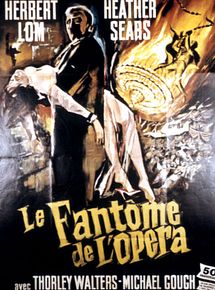 Affiche de Le Fantôme de l'Opéra, film à voir en streaming sur Pygargue