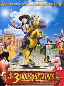 Affiche de Les Trois mousquetaires, film à voir en streaming sur Pygargue
