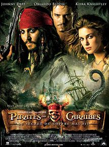 Affiche de Pirates des Caraïbes : le Secret du Coffre Maudit, film à voir en streaming sur Pygargue