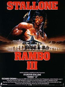 Affiche de Rambo III, film à voir en streaming sur Pygargue