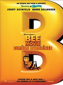 Affiche de Bee movie - drôle d'abeille, film à voir en streaming sur Pygargue