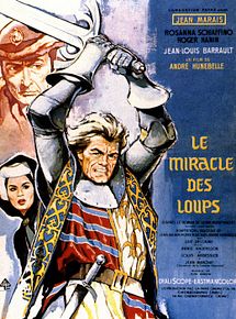 Affiche de Le Miracle des loups, film à voir en streaming sur Pygargue