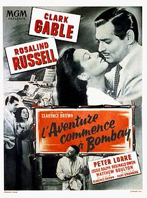 Affiche de L'Aventure commence à Bombay, film à voir en streaming sur Pygargue