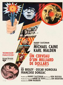 Affiche de Un cerveau d'un milliard de dollars, film à voir en streaming sur Pygargue
