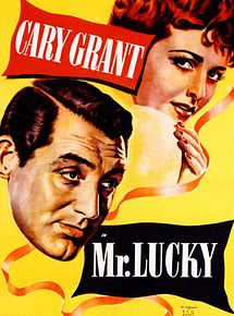 Affiche de Mr. Lucky, film à voir en streaming sur Pygargue