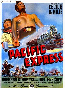 Affiche de Pacific Express, film à voir en streaming sur Pygargue