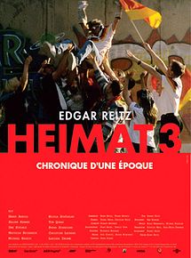 Affiche de Heimat 3 chronique d'une époque, film à voir en streaming sur Pygargue