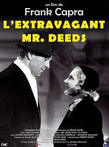 Affiche de L'Extravagant Mr. Deeds, film à voir en streaming sur Pygargue