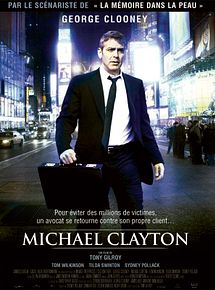 Affiche de Michael Clayton, film à voir en streaming sur Pygargue
