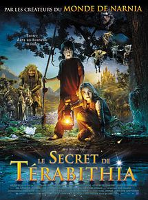 Affiche de Le Secret de Terabithia, film à voir en streaming sur Pygargue