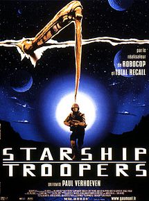 Affiche de Starship Troopers, film à voir en streaming sur Pygargue
