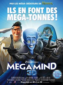 Affiche de Megamind, film à voir en streaming sur Pygargue