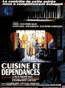 Affiche de Cuisine et dépendances, film à voir en streaming sur Pygargue