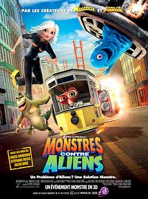 Affiche de Monstres contre Aliens, film à voir en streaming sur Pygargue