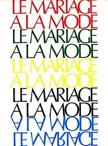 Affiche de Le Mariage à la mode, film à voir en streaming sur Pygargue