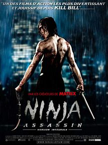 Affiche de Ninja Assassin, film à voir en streaming sur Pygargue
